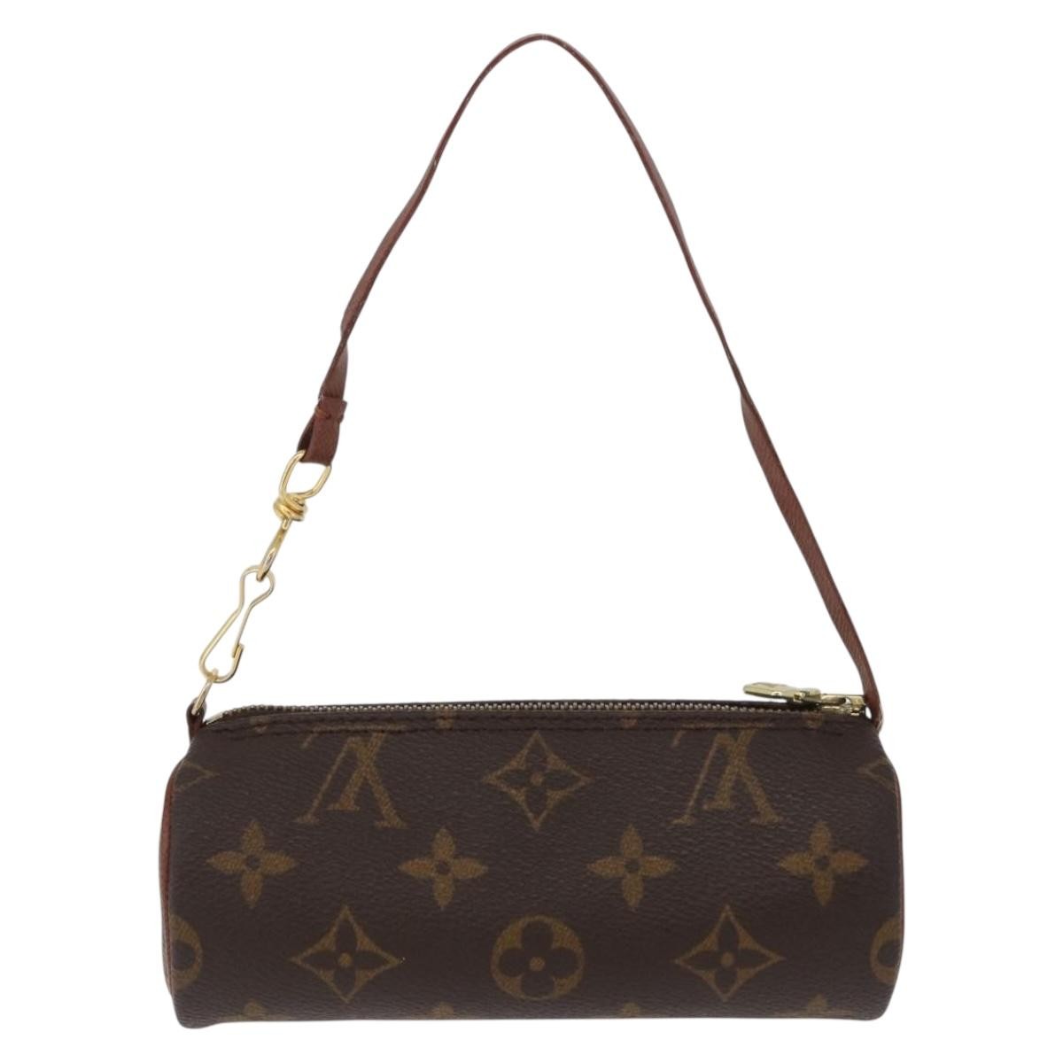 Louis Vuitton Papillon Pochette Monogram Canvas, Brown, Canvas, Clutch