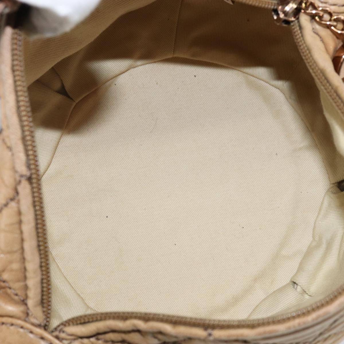 Chanel Cloudy Bundle Hobo Quilted Lambskin, BROWN, LEATHER, Handbag