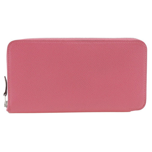 Hermes Azap Zip Around Wallet Epsom, PINK, LEATHER, Wallets