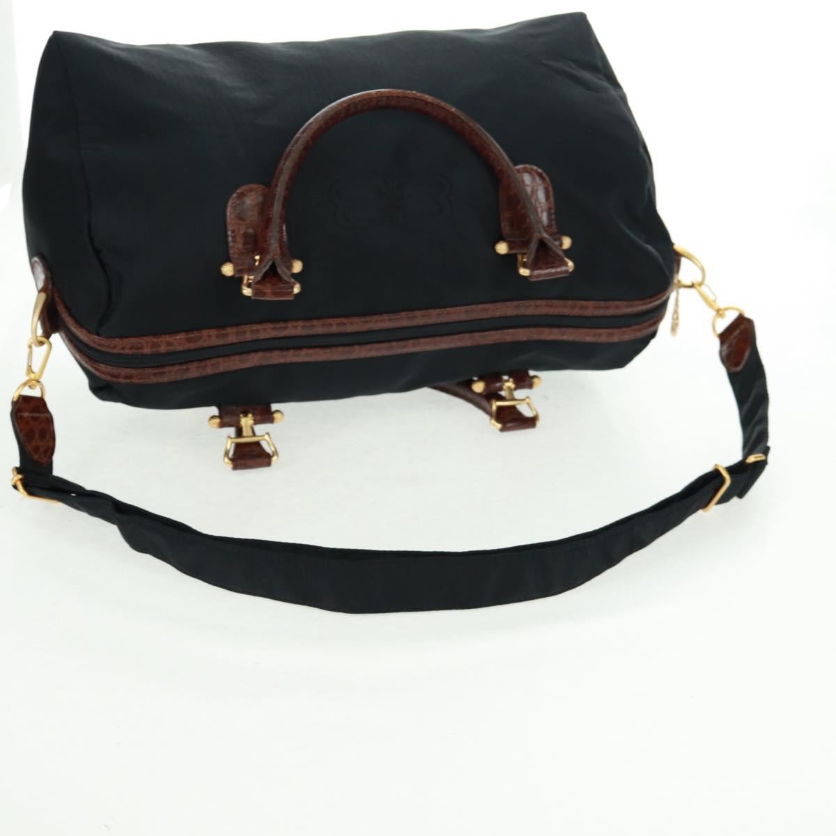 Balenciaga Vintage handbag Nylon, BLACK, NYLON, Handbag