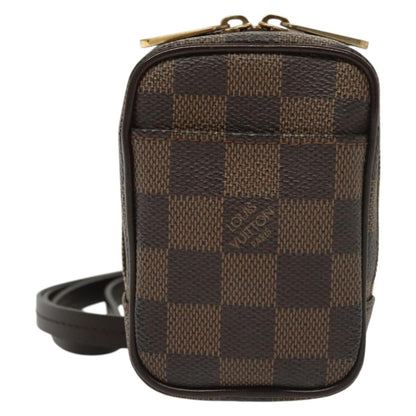 Louis Vuitton Etui Okapi Camera Case Damier, BROWN, CANVAS, Travel bag