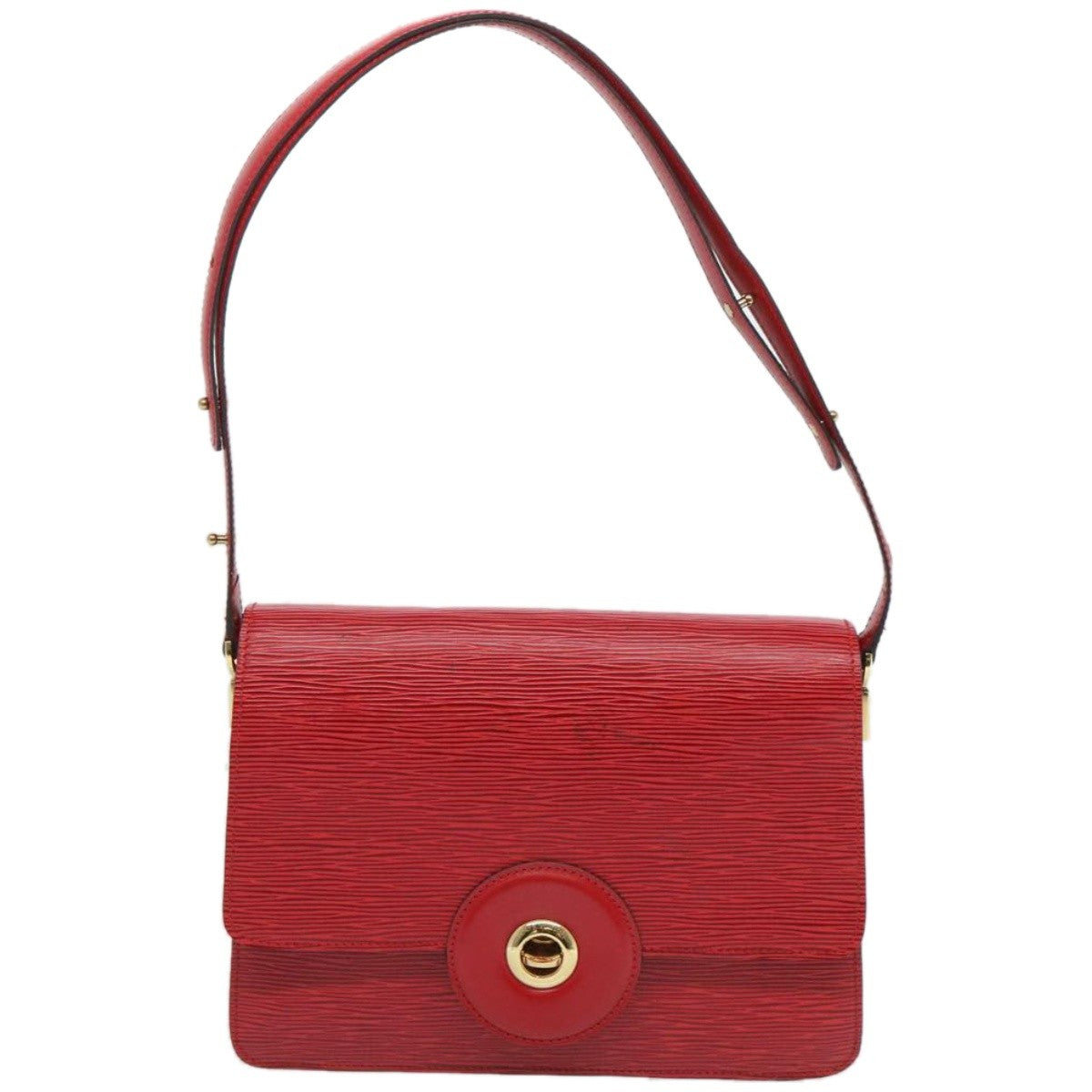 Louis Vuitton Friedland Shoulder Bag Epi Leather, RED, LEATHER, Shoulder bag