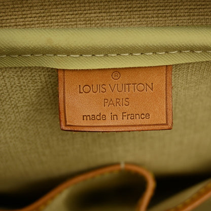 Louis Vuitton Deauville Handbag Monogram Canvas, BROWN, CANVAS, Handbag