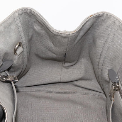 Prada Canapa Tote Canvas, GRAY, CANVAS, Tote bag