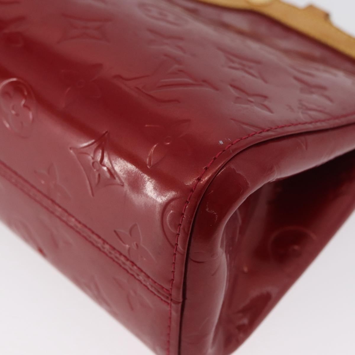 Louis Vuitton Roxbury Drive Handbag Monogram Vernis, RED, PATENT_LEATHER, Handbag