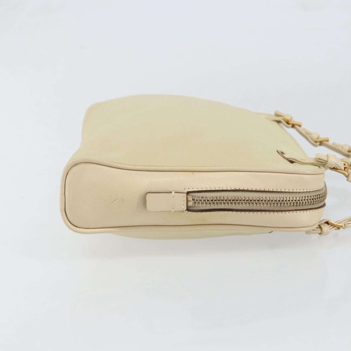 Prada Vintage Handbag Tessuto, Beige, Nylon, Handbag