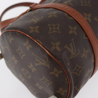 Louis Vuitton Papillon Handbag Monogram Canvas, BROWN, CANVAS, Handbag