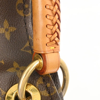 Louis Vuitton Artsy Handbag Monogram Canvas, Brown, Canvas, Handbag