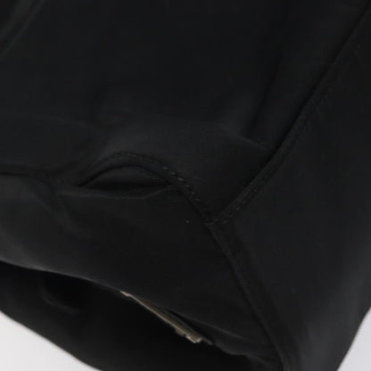 Prada Resin Handle Tote Tessuto, BLACK, NYLON, Tote bag