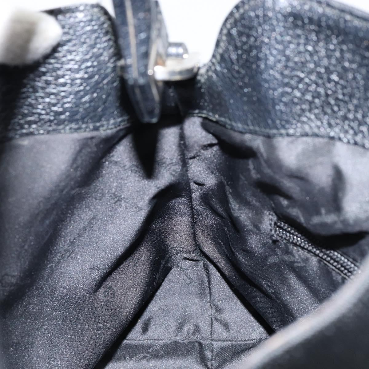 Salvatore Ferragamo Vintage Handbag Nylon, Black, Nylon, Handbag