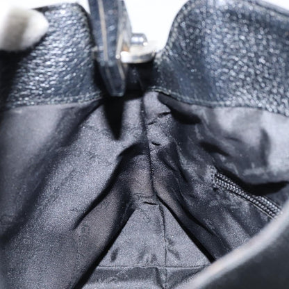 Salvatore Ferragamo Vintage Handbag Nylon, Black, Nylon, Handbag