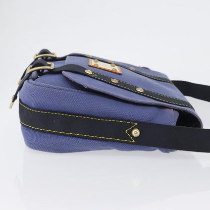 Louis Vuitton Antigua Besace Messenger Bag Canvas, BLUE, CANVAS, Shoulder bag