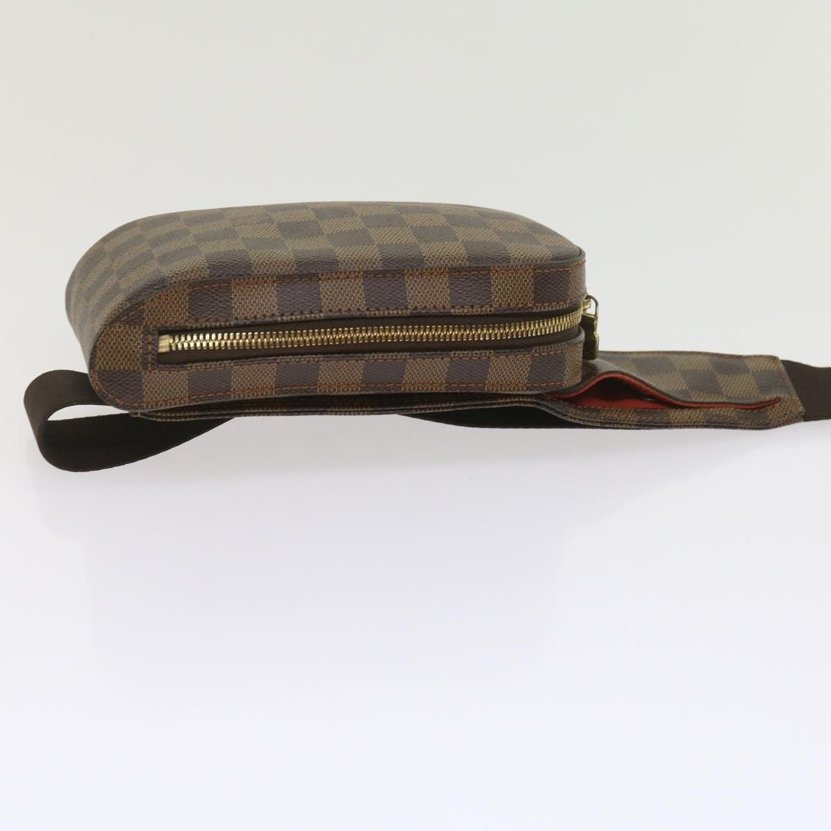 Louis Vuitton Geronimos Waist Bag Damier, BROWN, CANVAS, Travel bag