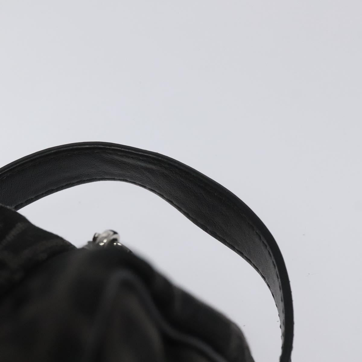 Fendi Toiletry Pouch Zucca Canvas, BLACK, CANVAS, Clutche & pouche