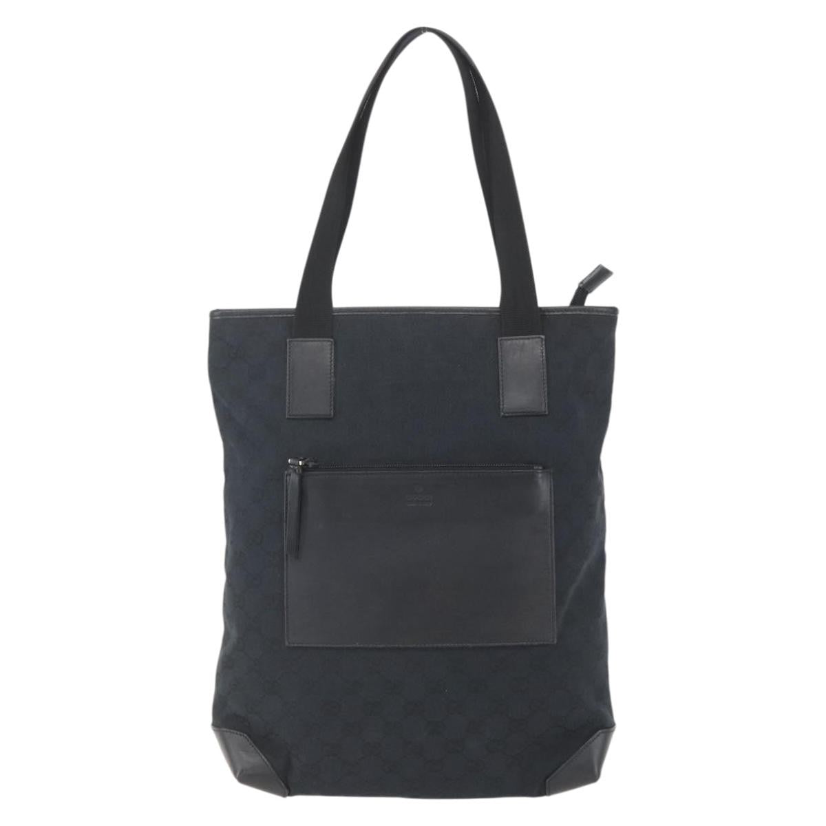 Gucci Vintage tote GG Canvas, BLACK, CANVAS, Tote bag
