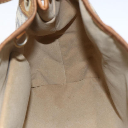 Louis Vuitton Galliera Handbag Damier, BEIGE, CANVAS, Shoulder bag