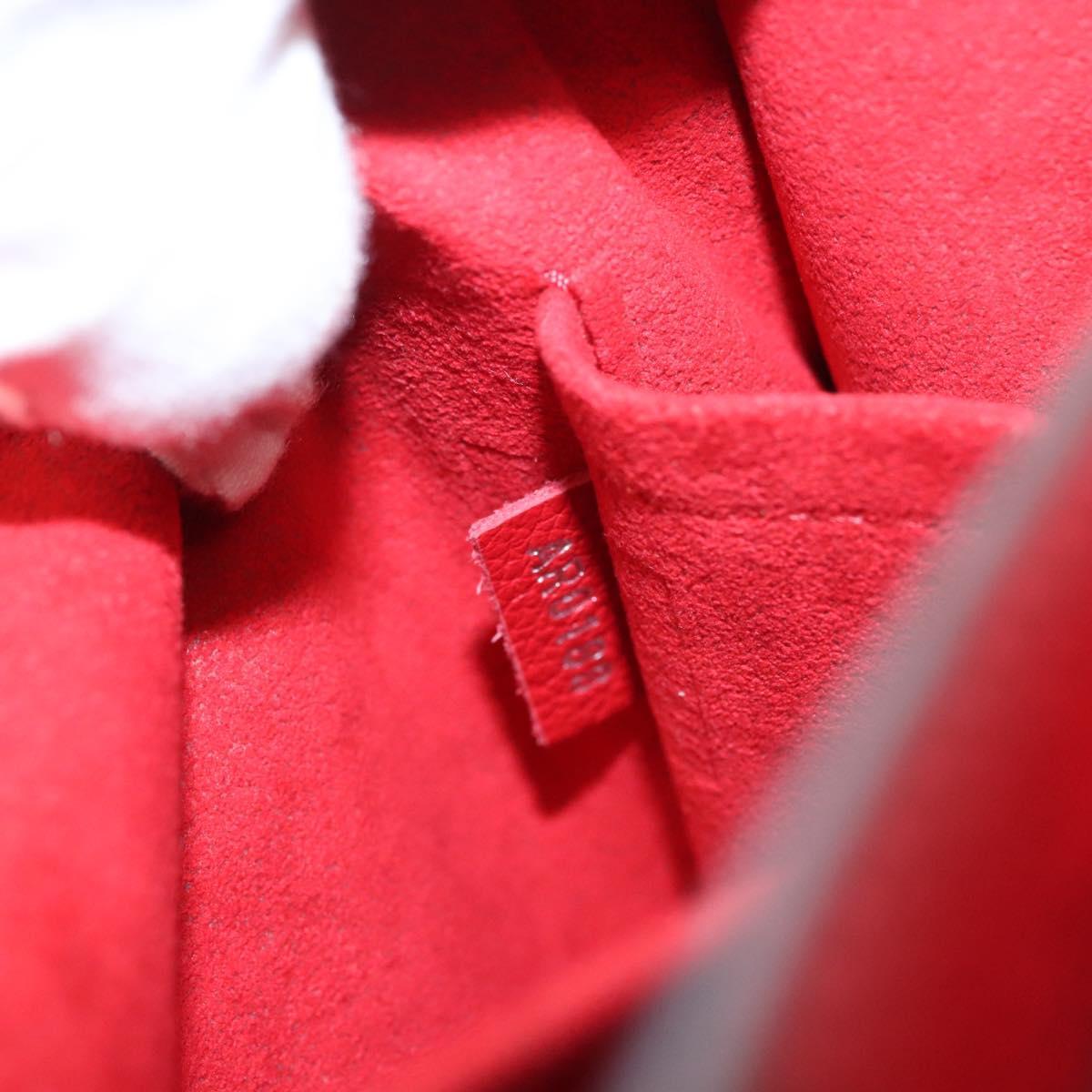 Louis Vuitton Mylockme Handbag Leather, RED, LEATHER, Handbag