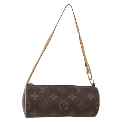 Louis Vuitton Papillon Pochette Monogram Canvas, BROWN, CANVAS, Handbag
