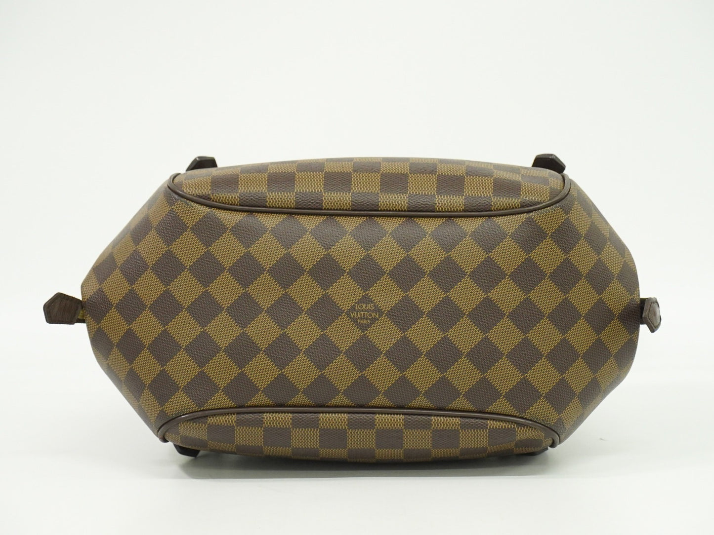 Louis Vuitton Belem Handbag Damier, BROWN, CANVAS, Handbag