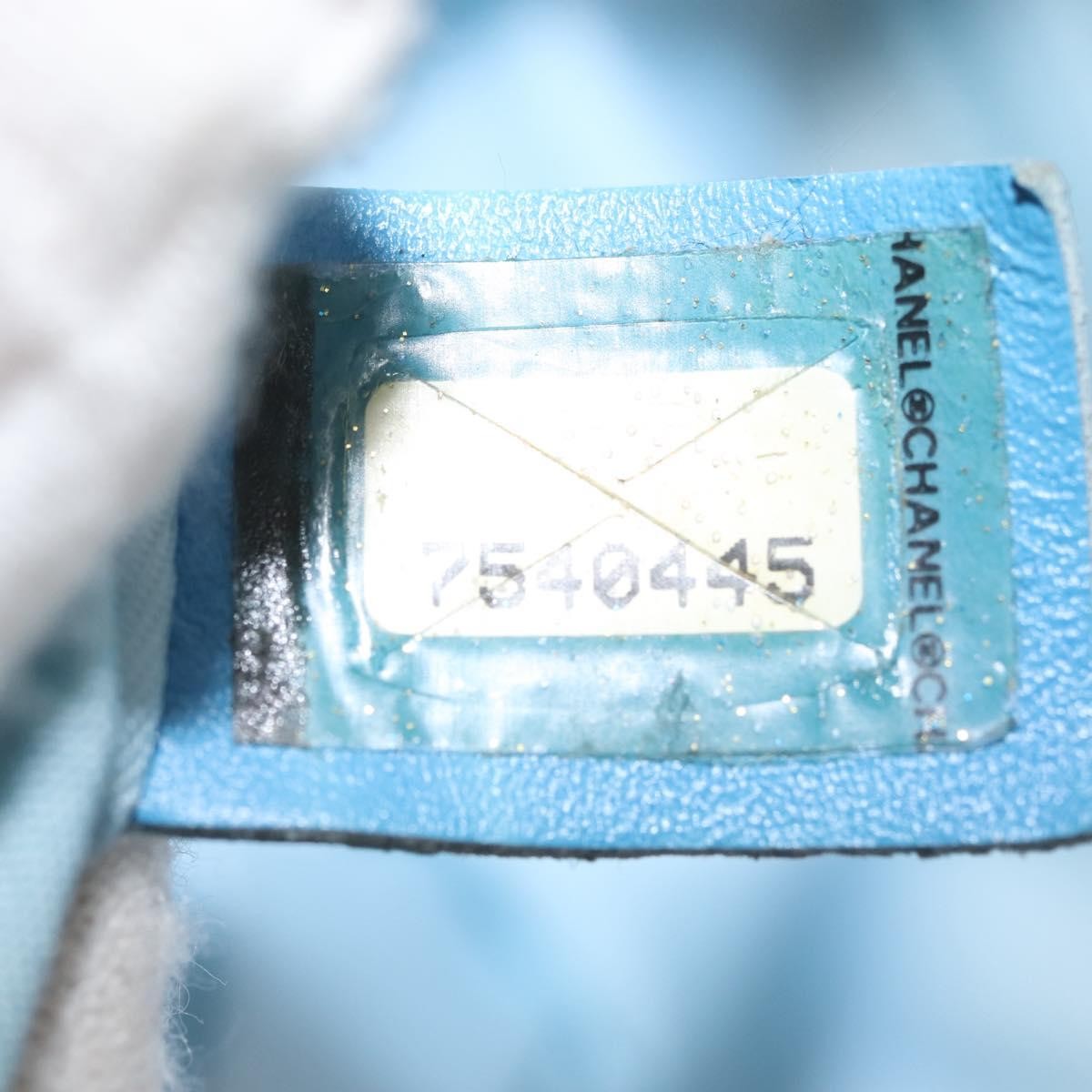 Chanel Front Zip Travel Line Tote Nylon, BLUE, NYLON, Tote bag