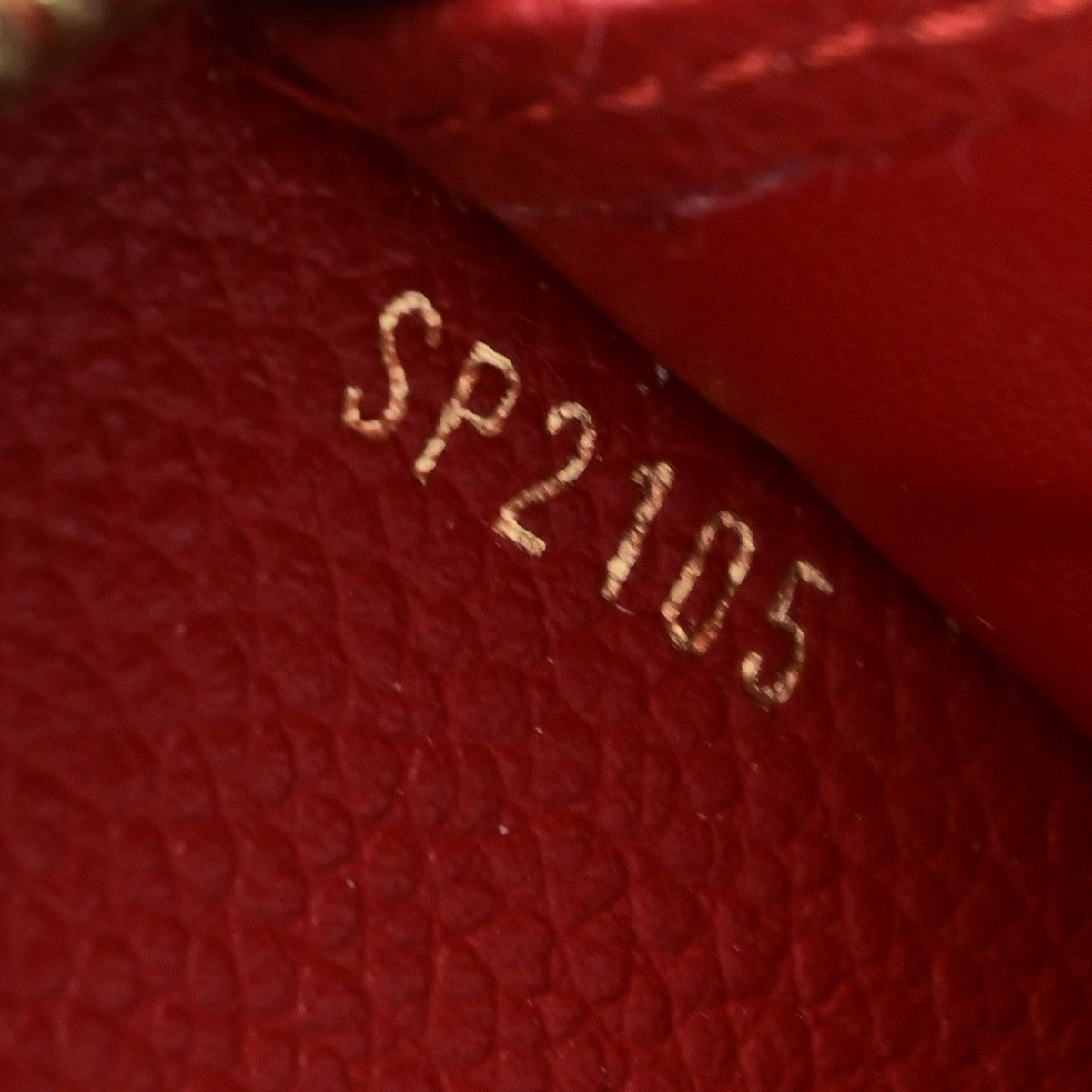 Louis Vuitton Portefeuille zippy Monogramme Empreinte Monogramme Empreinte, RED, LEATHER, Wallets