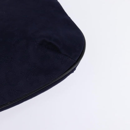 Celine C Sulky Handbag Canvas, NAVY, CANVAS, Handbag