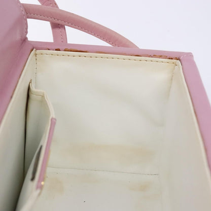 Fendi Classic Box Bag Leather, PINK, LEATHER, Handbag