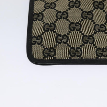 Gucci Front Pocket Messenger Canvas, BEIGE, CANVAS, Shoulder bag