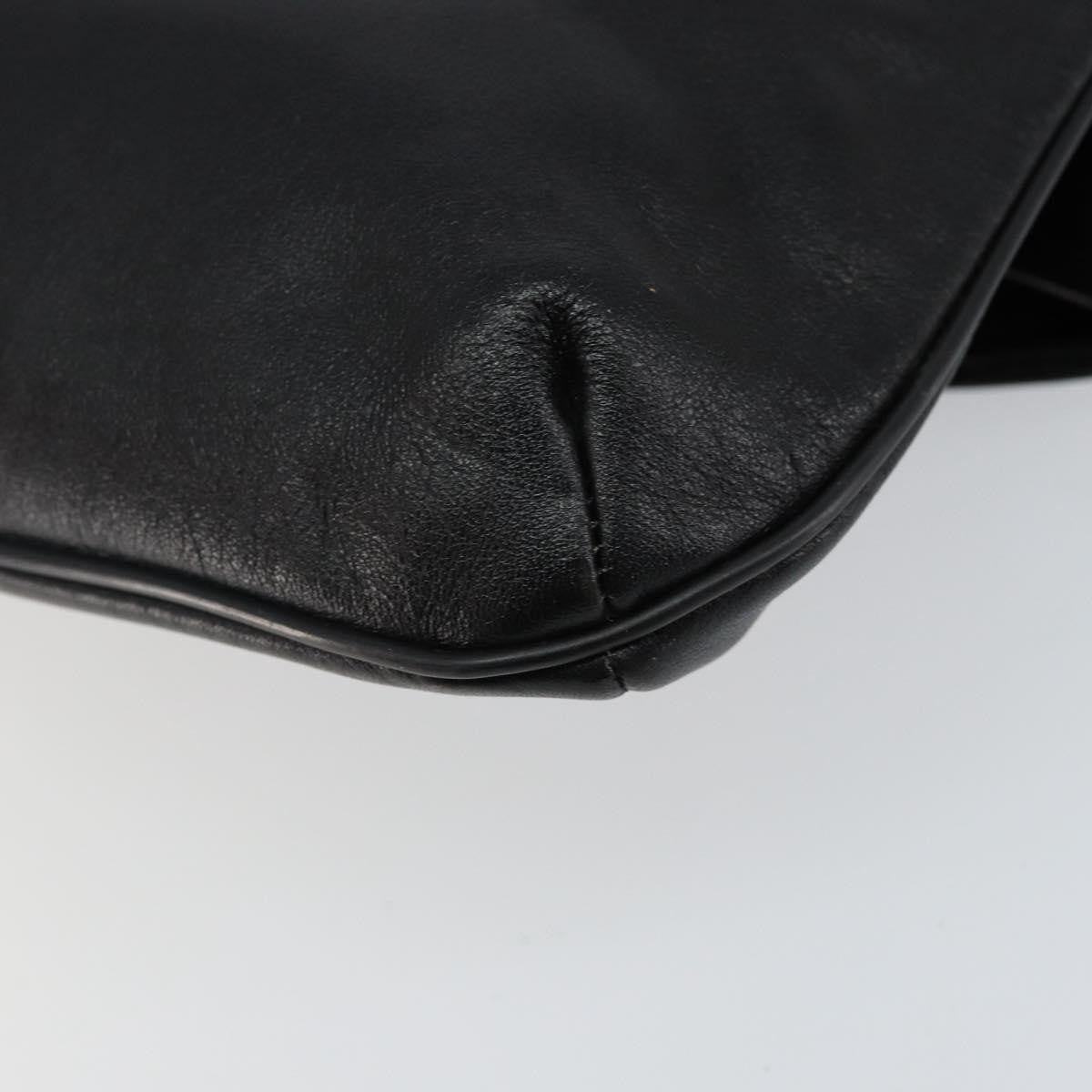 Givenchy 4G pouch Leather, BLACK, LEATHER, Clutche & pouche