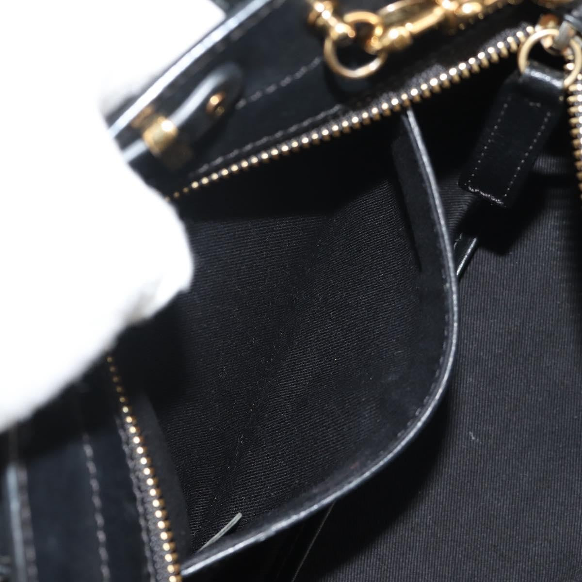 Chloe Alice Satchel Leather, BLACK, LEATHER, Handbag