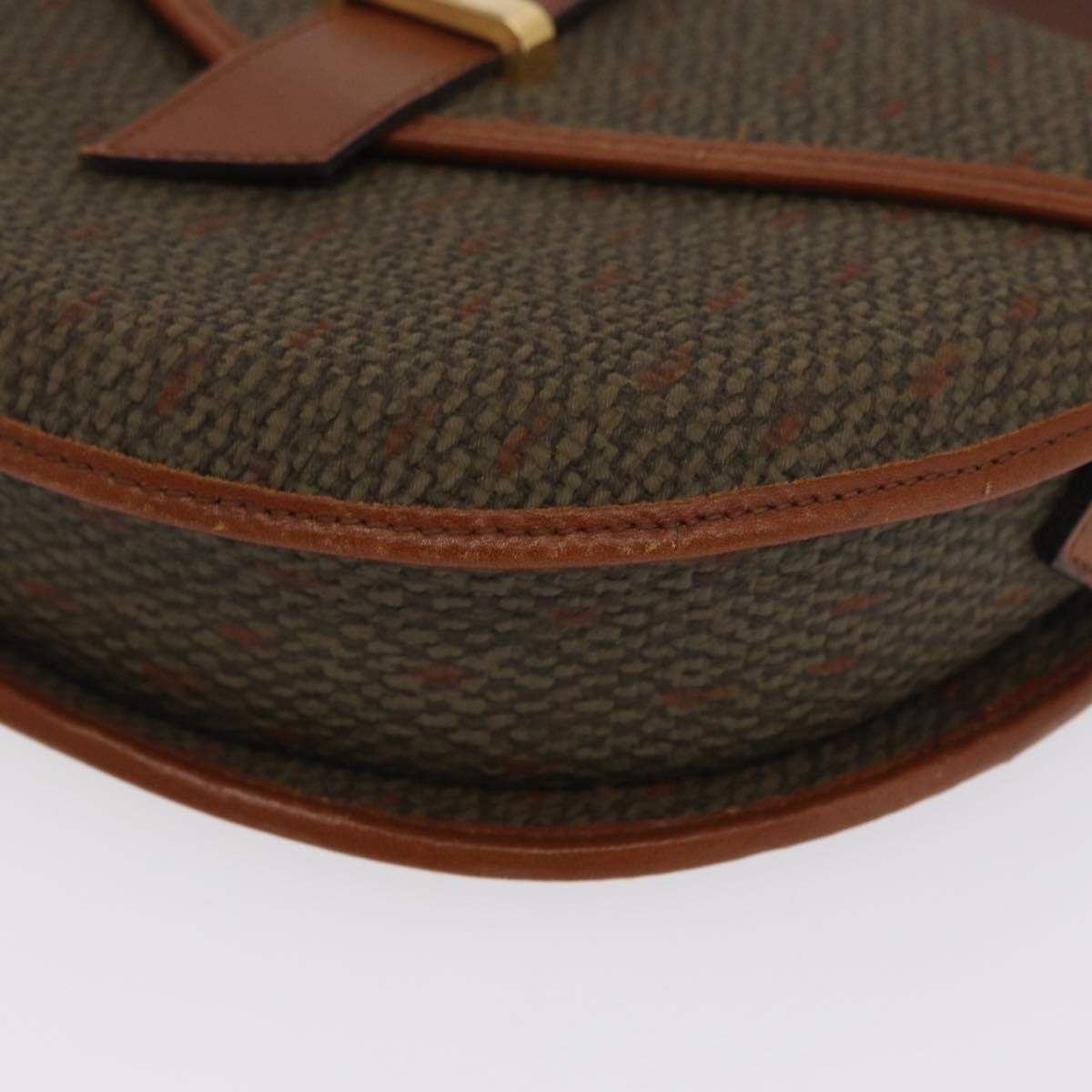 Saint Laurent Vintage Shoulder Bag Canvas, KHAKI, CANVAS, Shoulder bag