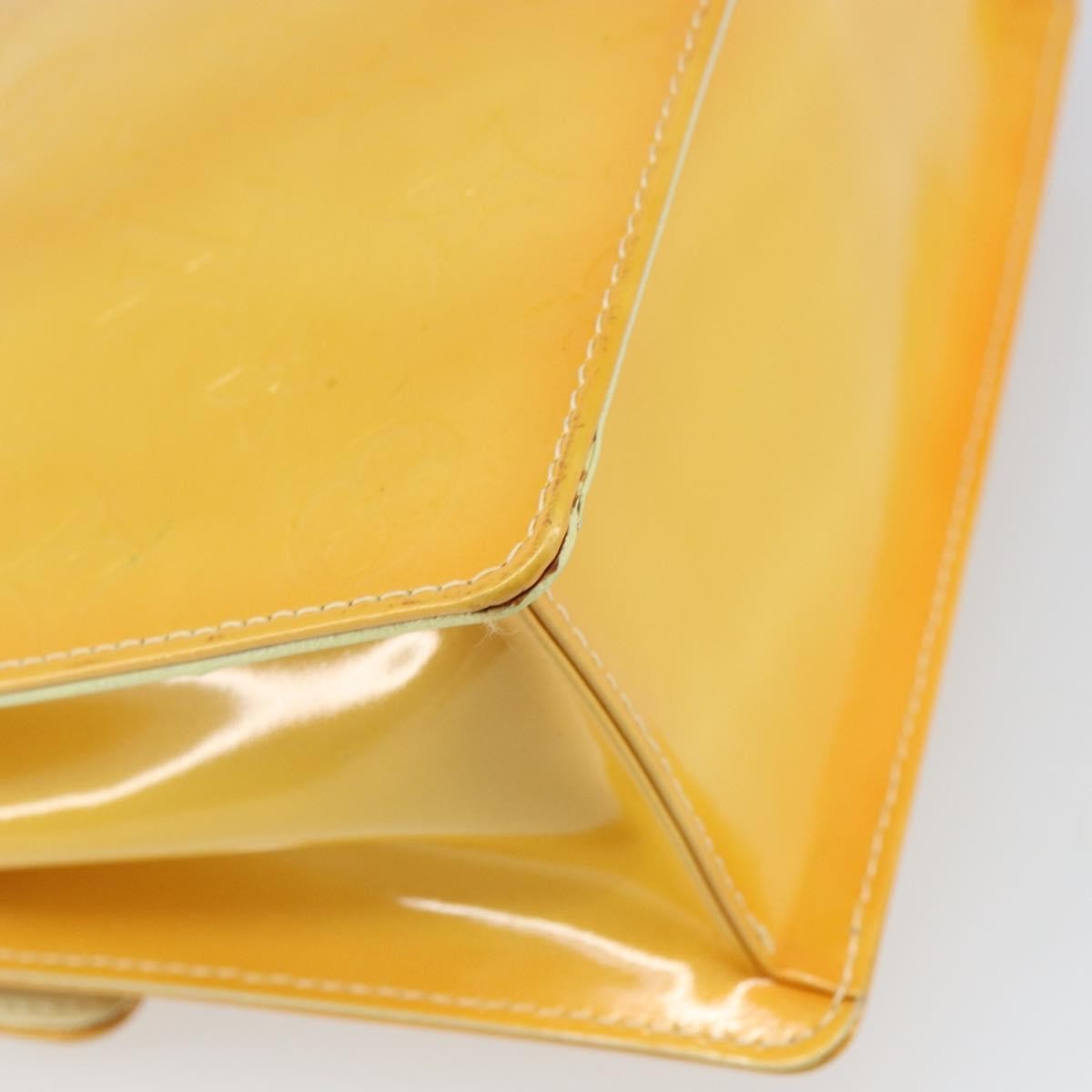 Louis Vuitton Spring Street NM Handbag Patent leather, YELLOW, PATENT_LEATHER, Handbag