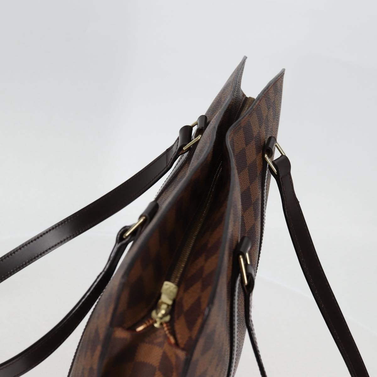 Louis Vuitton Babylone Handbag Damier, BROWN, CANVAS, Shoulder bag