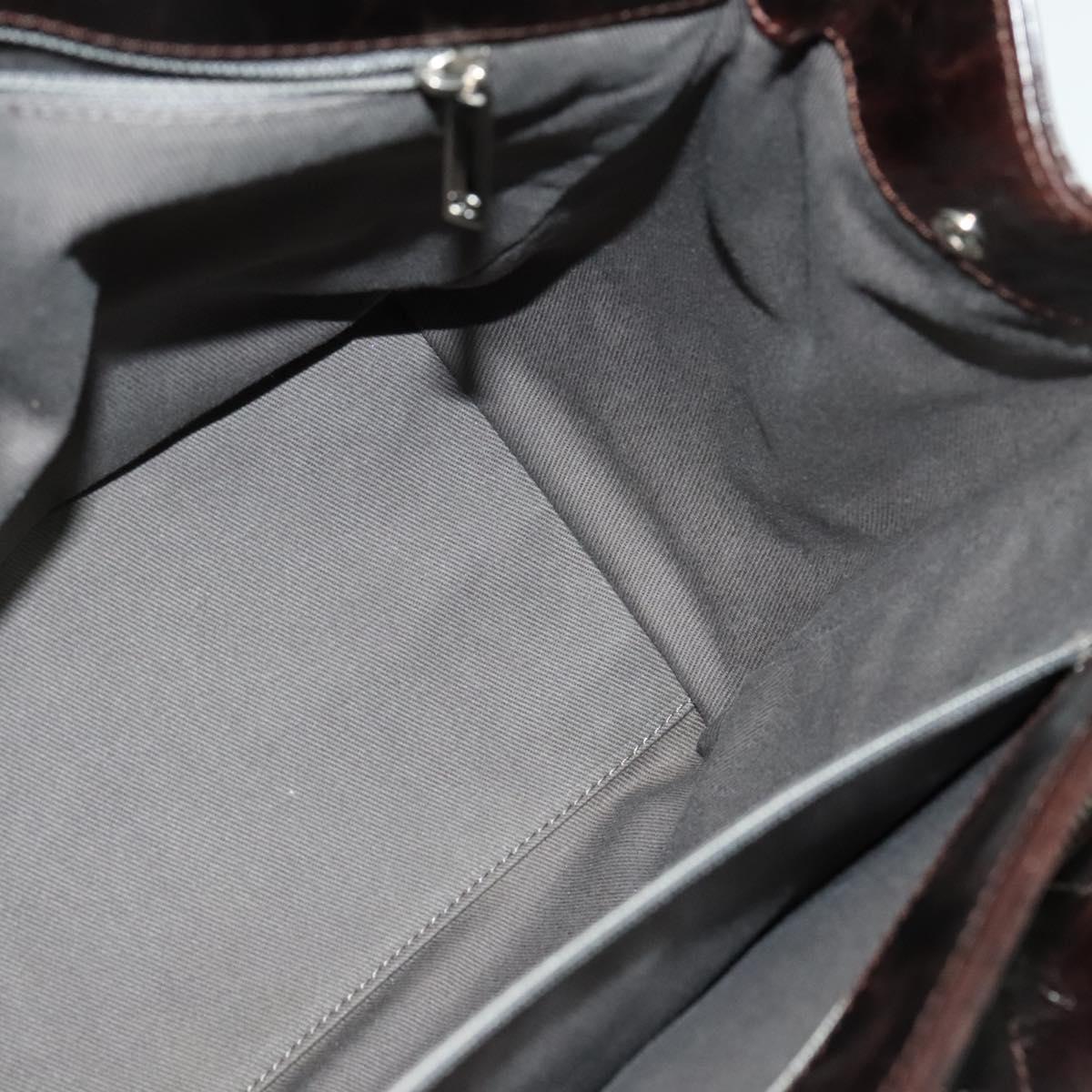 Chanel Executive tote Patent leather, BROWN, PATENT_LEATHER, Tote bag