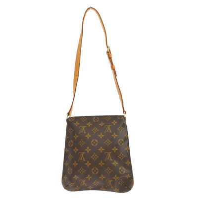 Louis Vuitton Musette Salsa Handbag Monogram Canvas, Brown, Canvas, Shoulder Bag