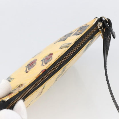 Louis Vuitton Pochette Accessoires NM Limited Edition Stickers Monogram Vernis, WHITE, PATENT_LEATHER, Clutche & pouche