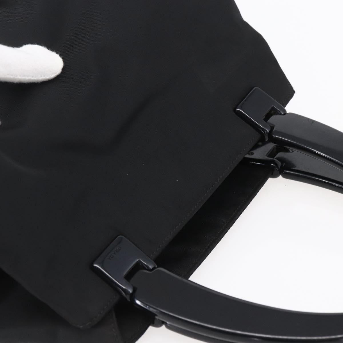 Prada Vintage Handbag Tessuto, Black, Nylon, Handbag