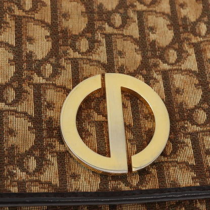 Christian Dior Trotter shoulder bag Canvas, BROWN, CANVAS, Shoulder bag