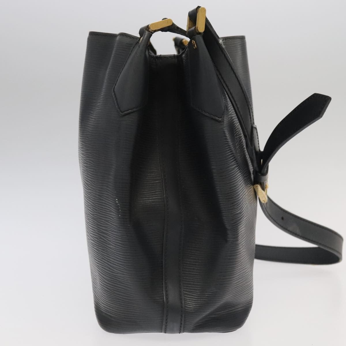 Louis Vuitton Mandara Handbag Epi Leather, BLACK, LEATHER, Handbag