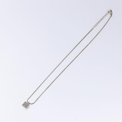 Christian Dior CD Logo necklace Metal, SILVER, METAL, Necklace