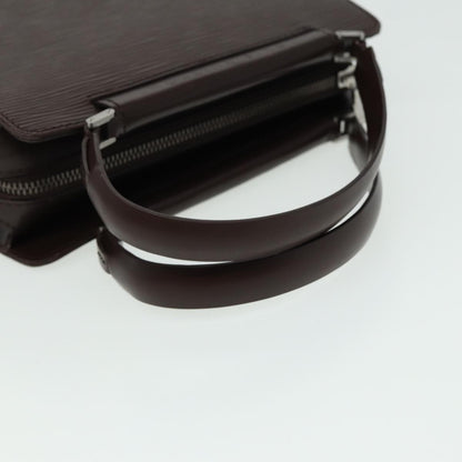 Louis Vuitton Figari Handbag Epi Leather, BROWN, LEATHER, Handbag