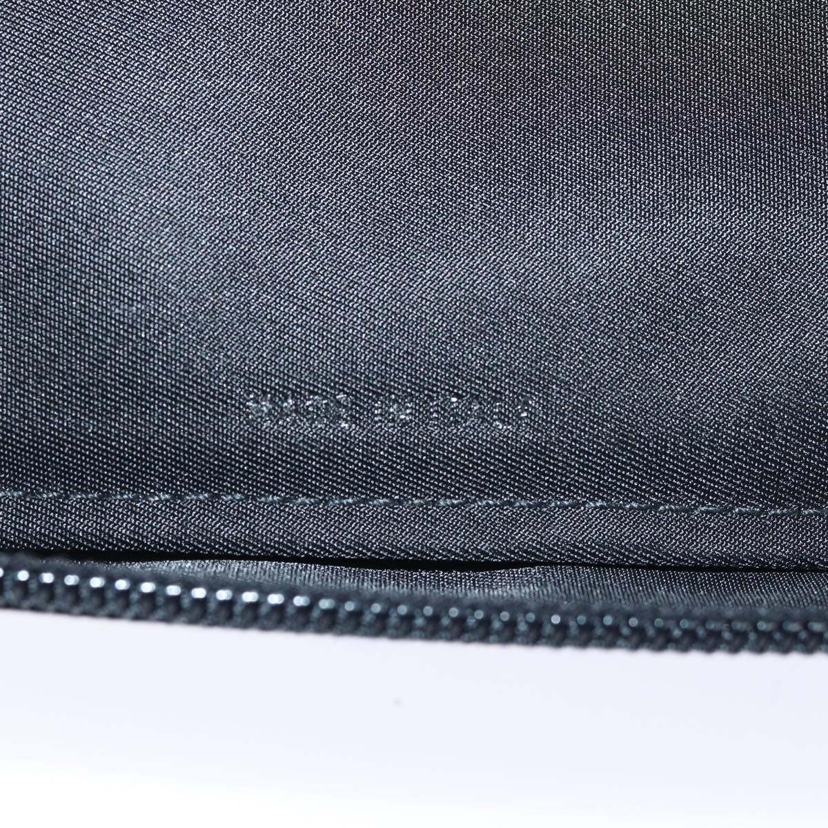 Prada MiniDisc pouch Nylon, BLACK, NYLON, Clutche & pouche