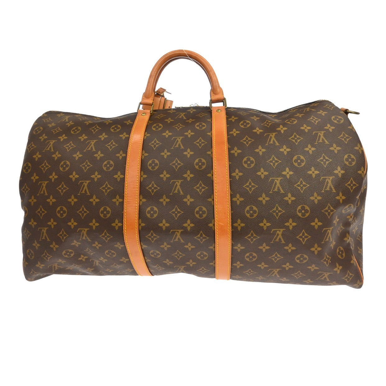 Louis Vuitton Keepall Bandouliere Bag Monogram Canvas, Brown, Canvas, Travel Bag
