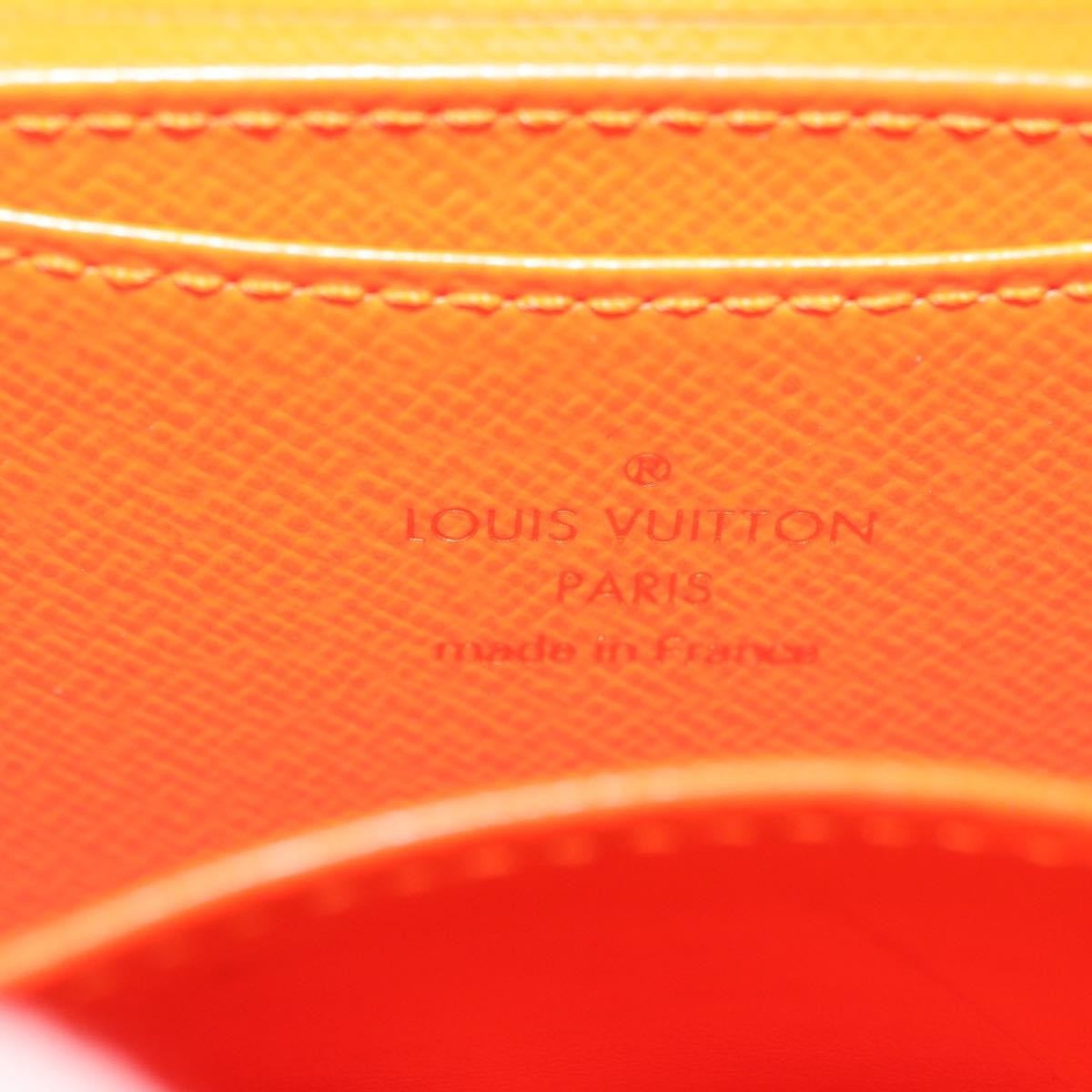 Louis Vuitton Porte-Monnaie Zippy Wallet monogramme empreinte, Orange, Canvas, Wallet