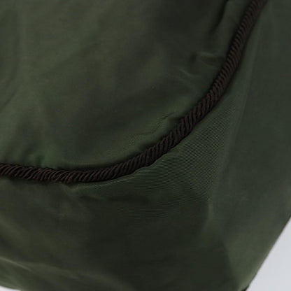 Prada Vintage Handbag Tessuto, GREEN, NYLON, Handbag