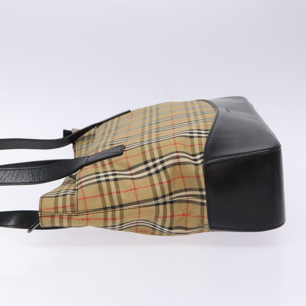 Burberry Nova Check Tote canvas check pattern, BEIGE, CANVAS, Tote bag