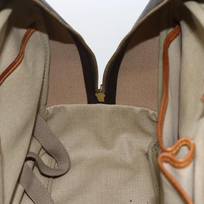 Louis Vuitton Deauville Handbag Monogram Canvas, BROWN, CANVAS, Handbag