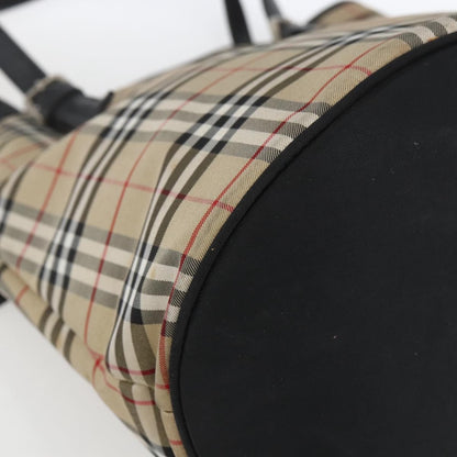 Burberry Nova Check Tote Nylon, BEIGE, NYLON, Tote bag