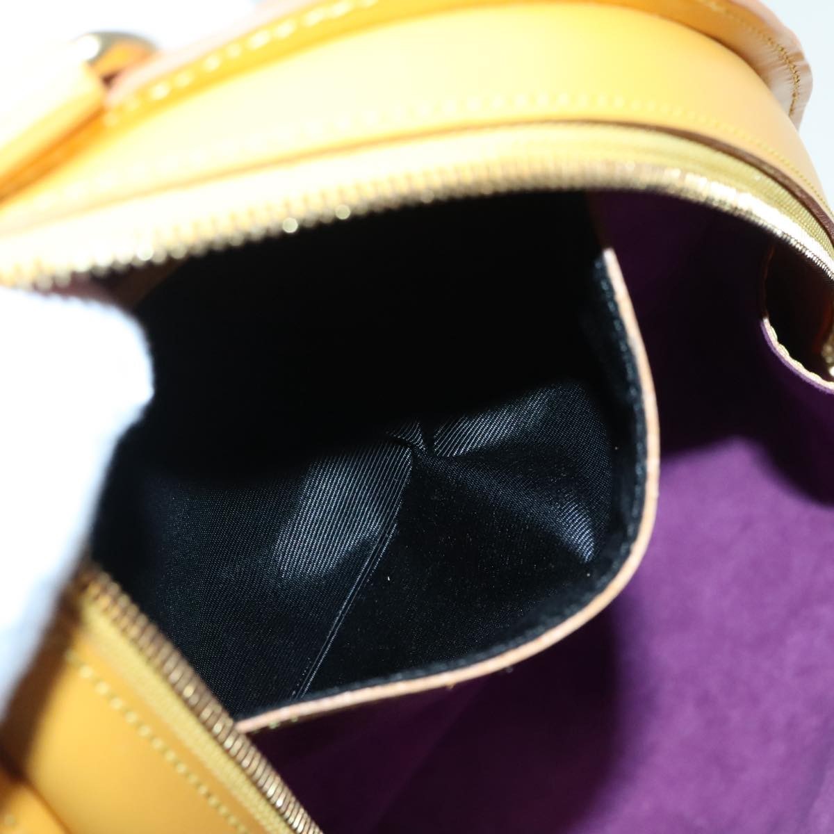 Louis Vuitton Mabillon Backpack Epi Leather, YELLOW, LEATHER, Backpack