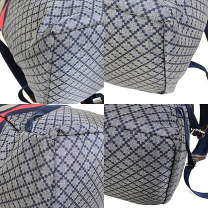 Gucci Travel Backpack GG Nylon, NAVY, NYLON, Backpack